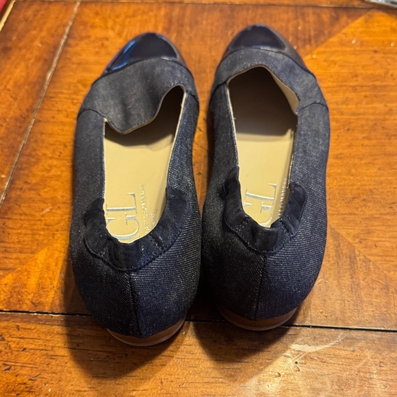 AGL Women's Navy Denim Flats - Picture 7 of 12